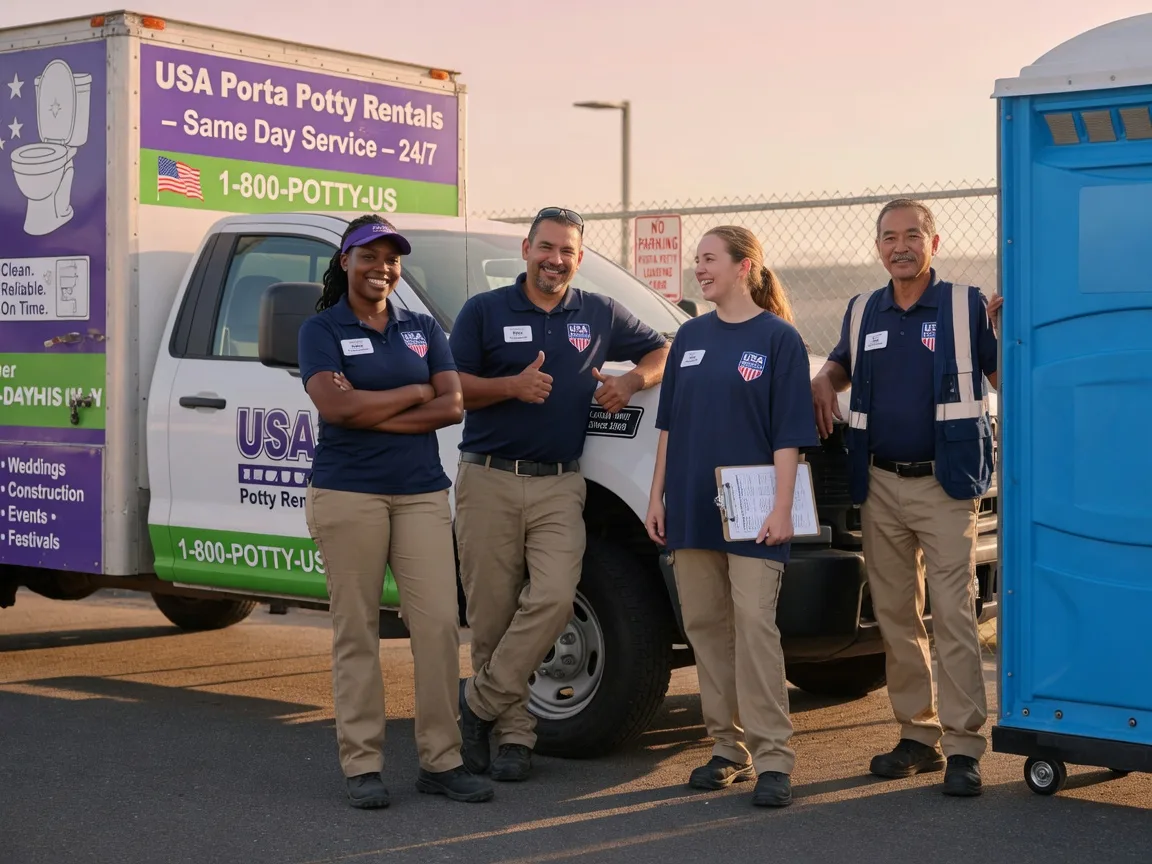 Porta Potty Rental company in Miramonte, CA